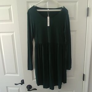 Casual Green Dress